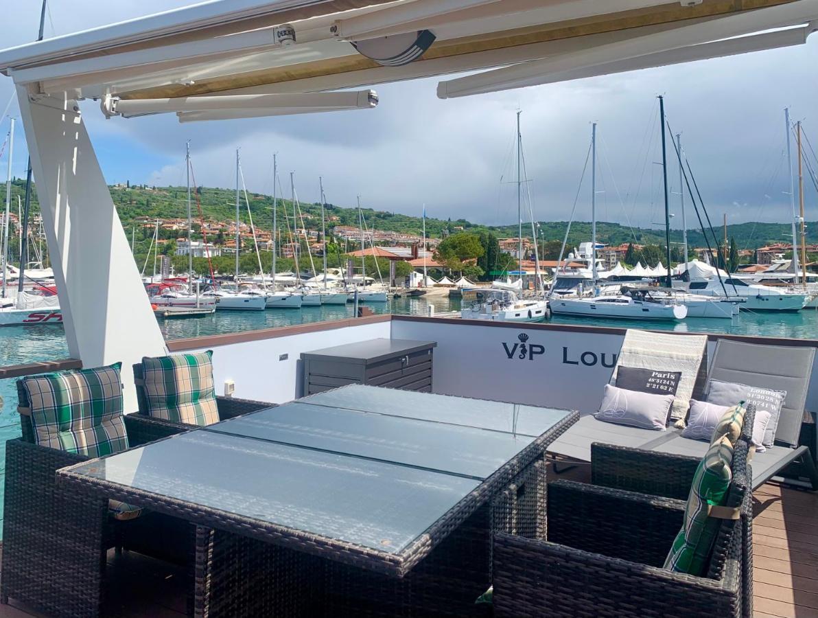 Bellavista Houseboat Apartment Portorose Buitenkant foto